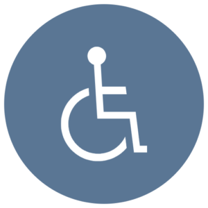 wheelchair icon for accessibility